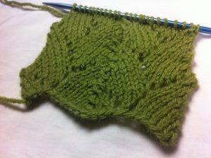 Example of the Shell Lace Stitch