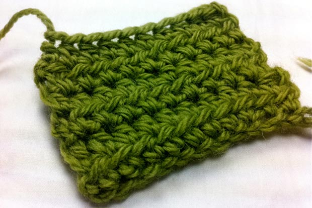 Example of the Half Double Crochet