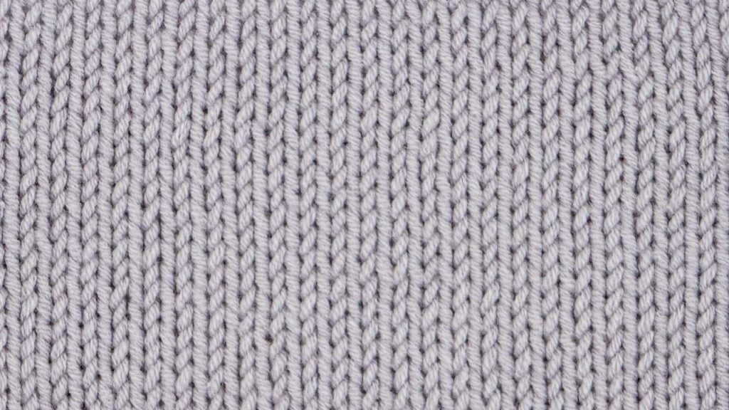 Reverse Stockinette Stitch Knitting Pattern (Wrong Side)