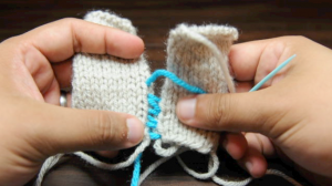 Example of the Mattress Stitch