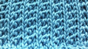 Supple Rib Stitch - Knitting Stitch Dictionary