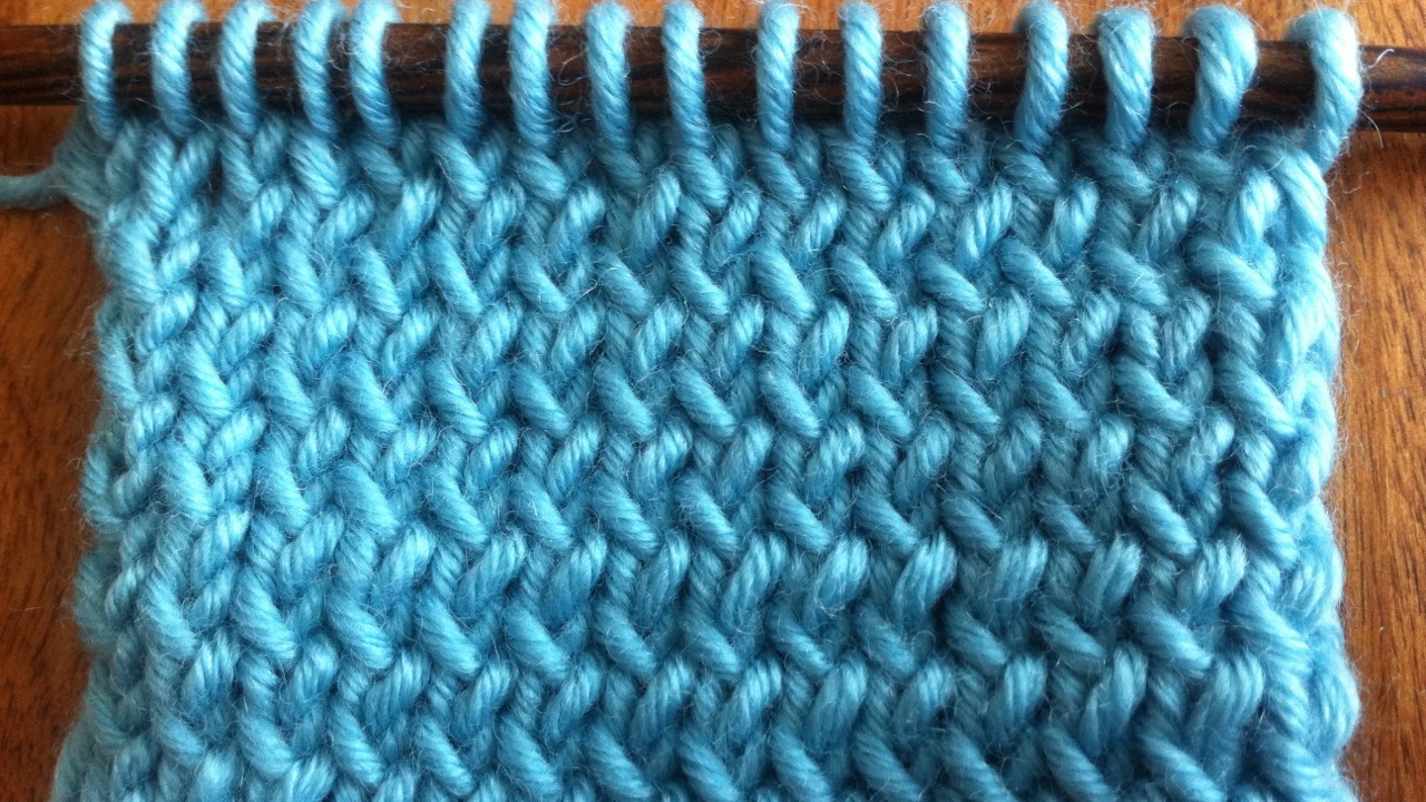 How to Knit Through the Back Loop - New Stitch A Day