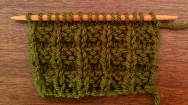 Example of the Waffle Stitch