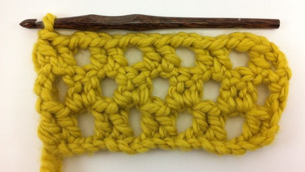 Example of the Crochet Box Stitch