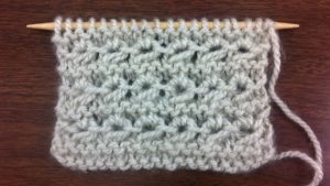 Example of the Little Crown Stitch