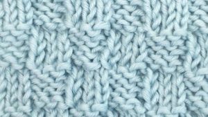 Close Check Knitting Stitch Pattern