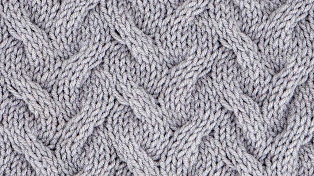 Sandwind Cable Stitch Knitting Pattern (Right Side)