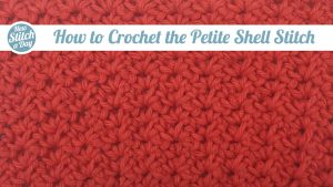 How to Crochet the Petite Shell Stitch