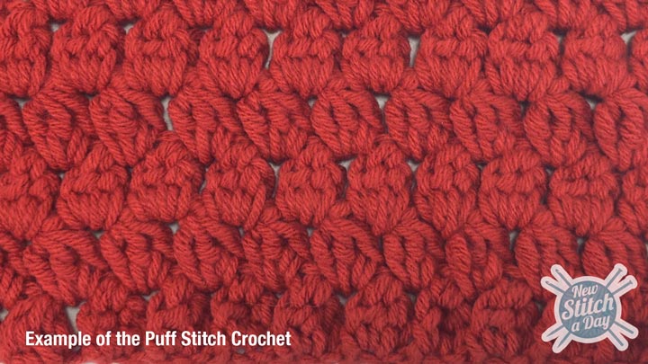 Example of the Puff Stitch