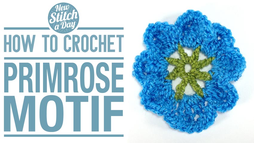 How to Crochet the Primrose Motif