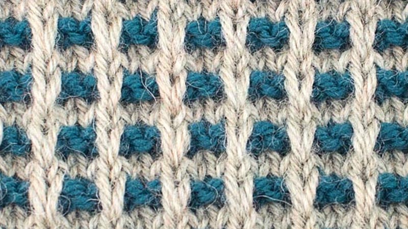 The Simple Grill Pattern | Knitting Stitch Dictionary