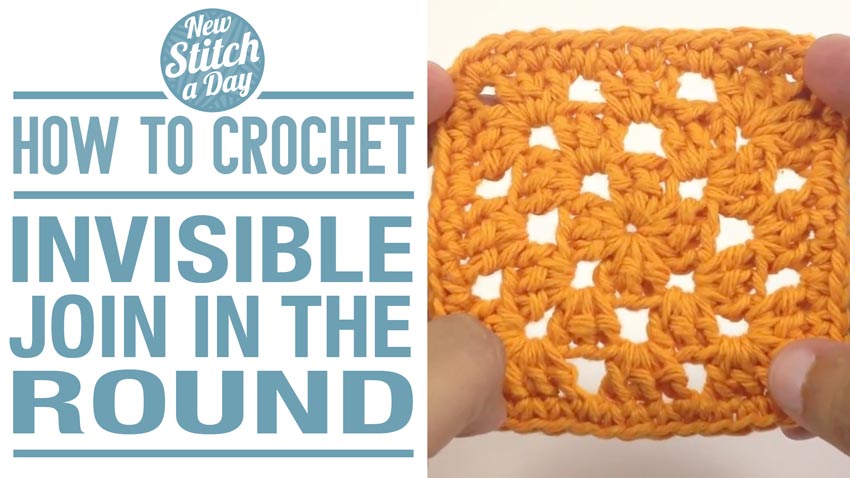 How to Crochet the Invisible join in the Round