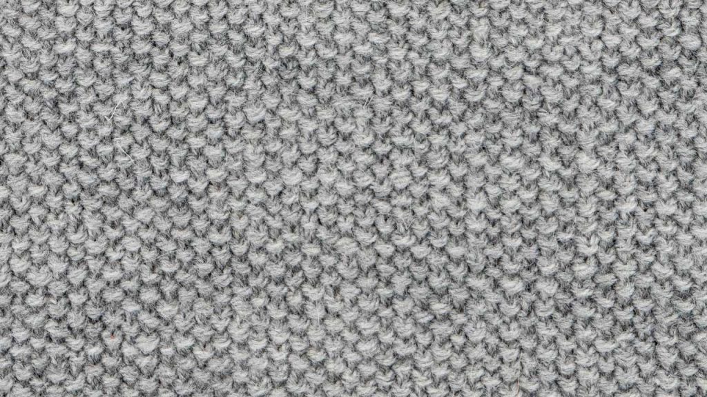 Linen Stitch Knitting Pattern (Wrong Side)