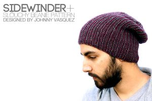 Sidewinder+ Slouchy Beanie Pattern Cover
