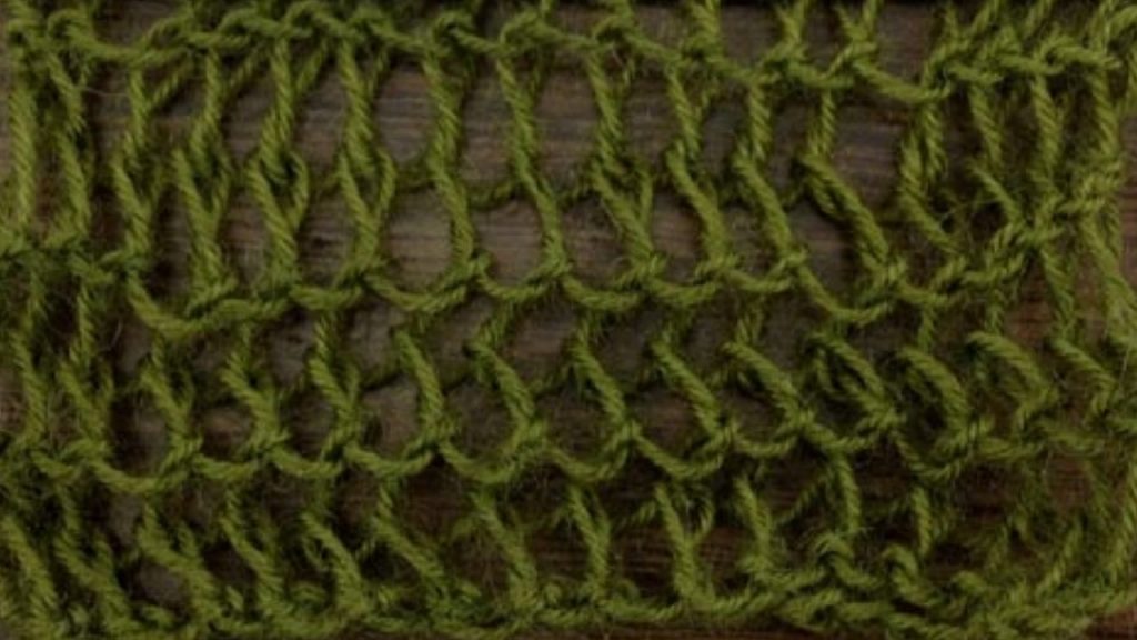 Veil Stitch Knitting Stitch Pattern