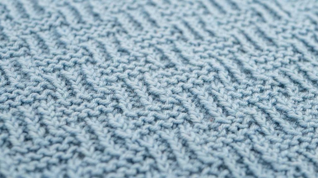 Shingle Stitch Knitting Pattern (Details)
