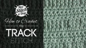 How to Crochet the Track Stitch