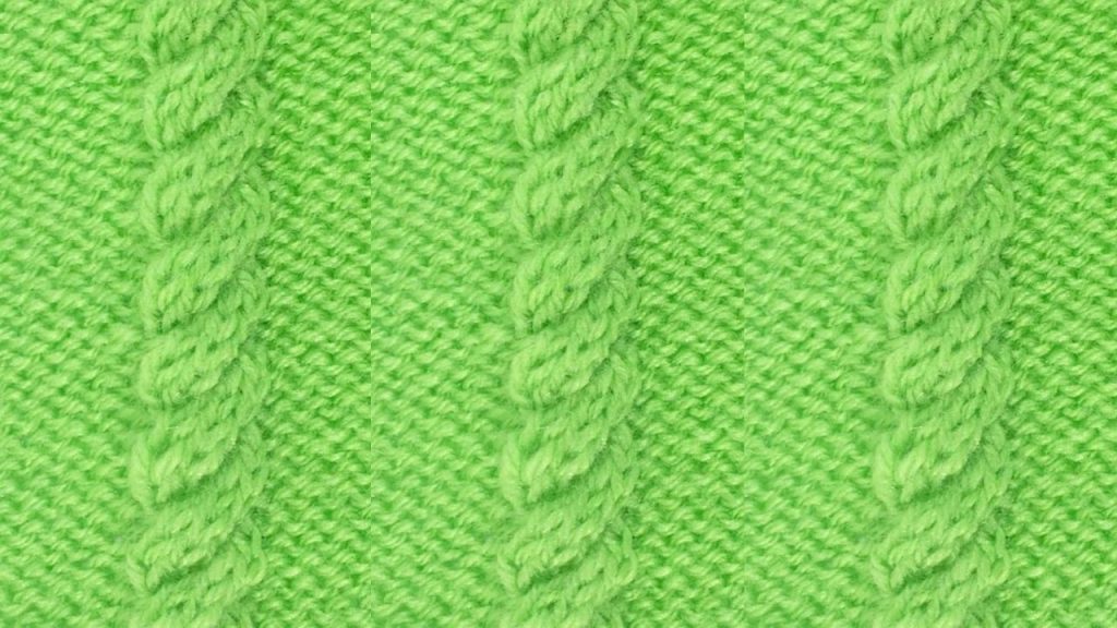 The Bulky Cable Knitting Stitch Pattern