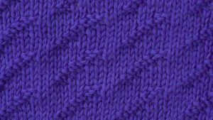 The Caterpillar Knitting Stitch Pattern