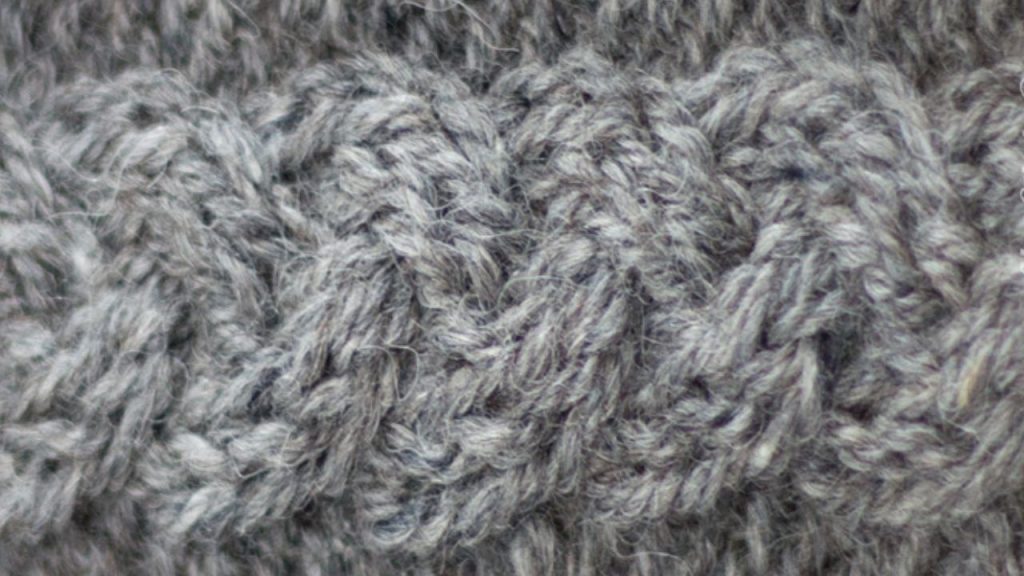 Cable With Braid Stitch - Knitting Stitch Dictionary