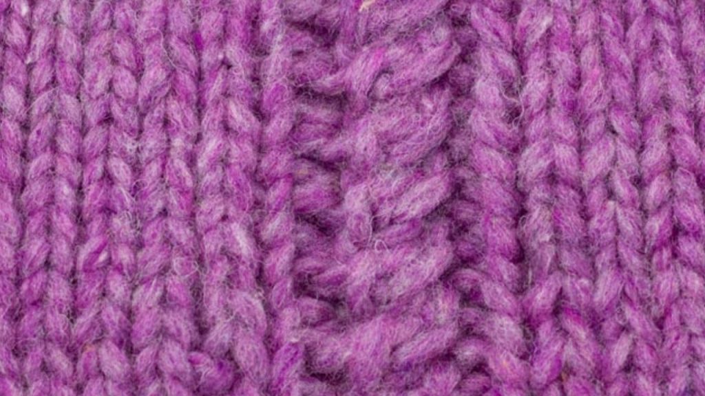 The Mock Cable Wide Rib Knitting Stitch Pattern
