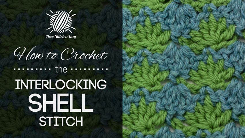 How to Crochet the Interlocking Shells Stitch