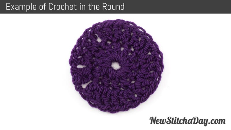 Example of Crochet in the Round