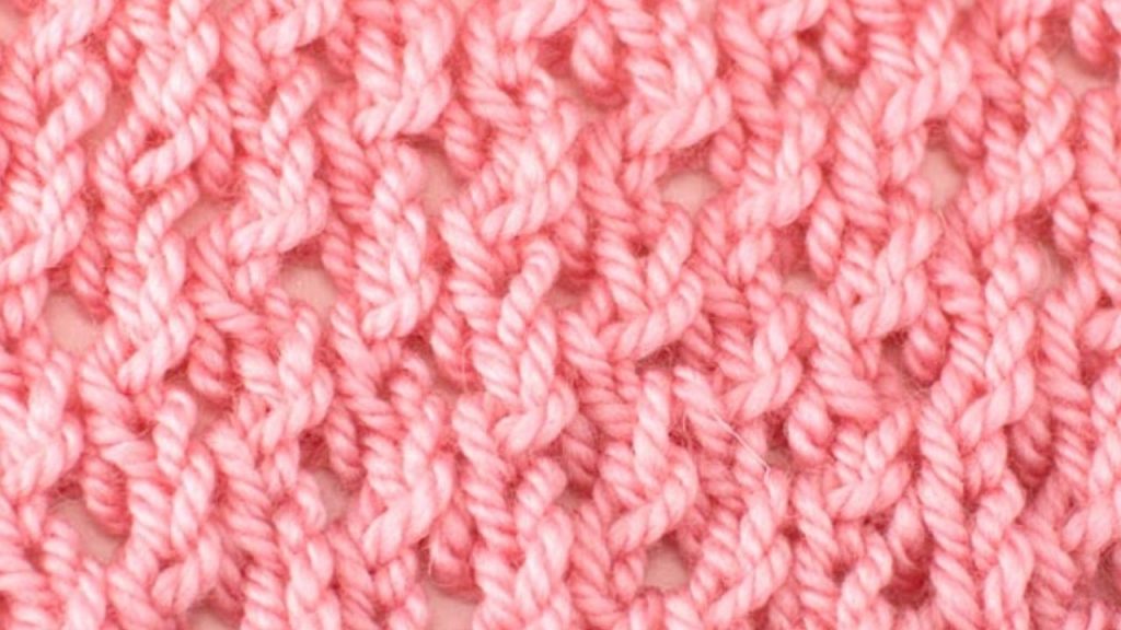 The Cellular Knitting Stitch Pattern