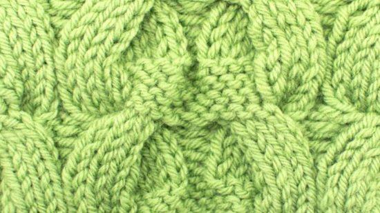Mutton Chop Cable - Knitting Stitch Dictionary