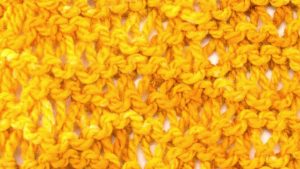 The Wave Stitch Lace Knitting Stitch Pattern