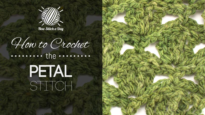How to Crochet the Petal Stitch