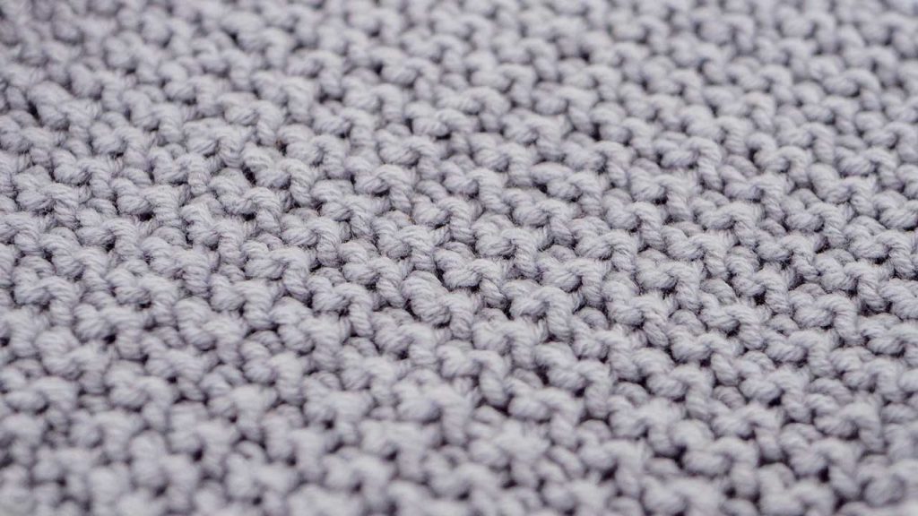 Texture Knitting Stitch Pattern Detail
