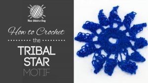 How to Crochet the Tribal Star Motif