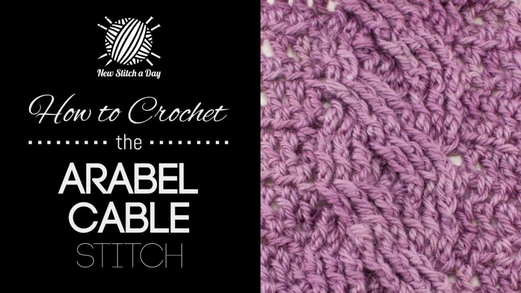 How to Croche the Arabel Cable Stitch