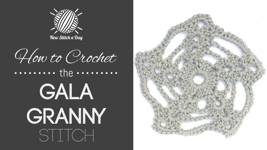 How to Crochet the Gala Granny Motif