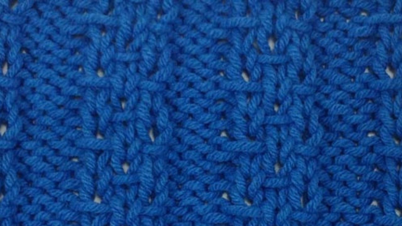 How to knit a rib stitch