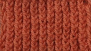 The Double Twisted 1×1 Rib Knitting Stitch Pattern