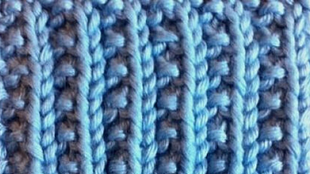 Farrow Rib Stitch Dictionnaire de points de tricot