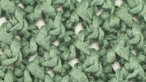 Lacy Rib Knitting Stitch Pattern