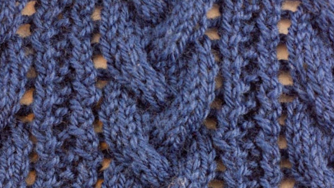 Cable and Ladder Stitch - Knitting Stitch Dictionary