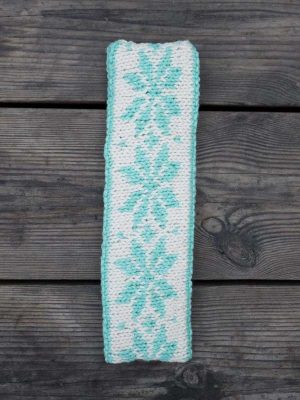 Ume Fair Isle Headband Knitting Pattern